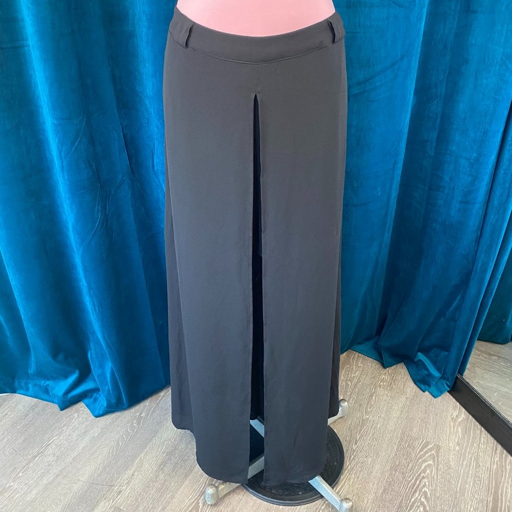 Forever 21 Plus Size Open Front Maxi Skirt Skort